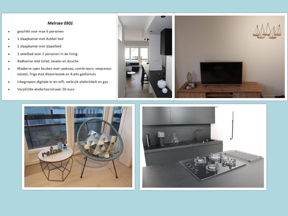 Apartmán Melrose 0301 Middelkerke Exteriér fotografie